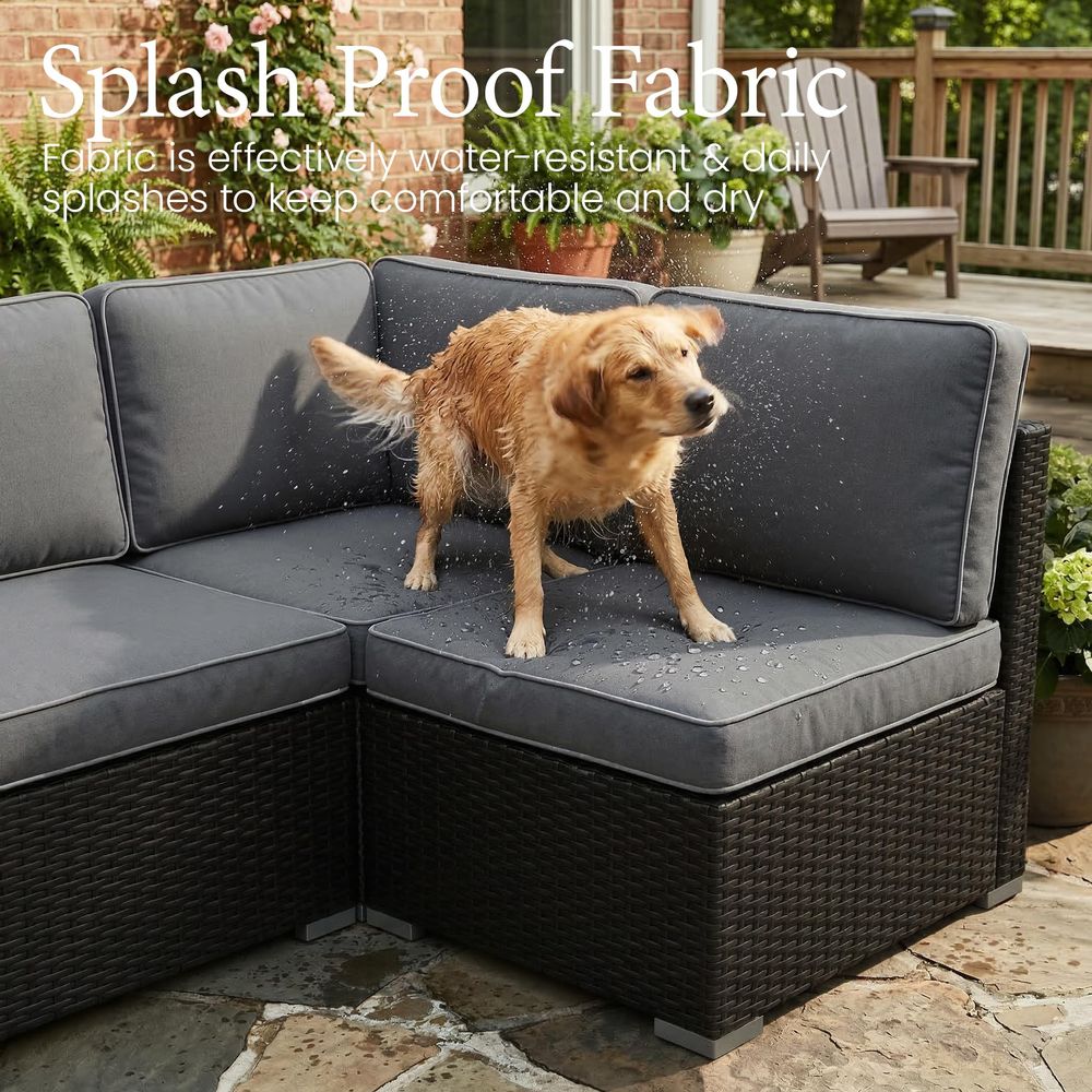 15 Piece Patio Furniture Set w - Outdoor Furniture Fire Pit review and price
